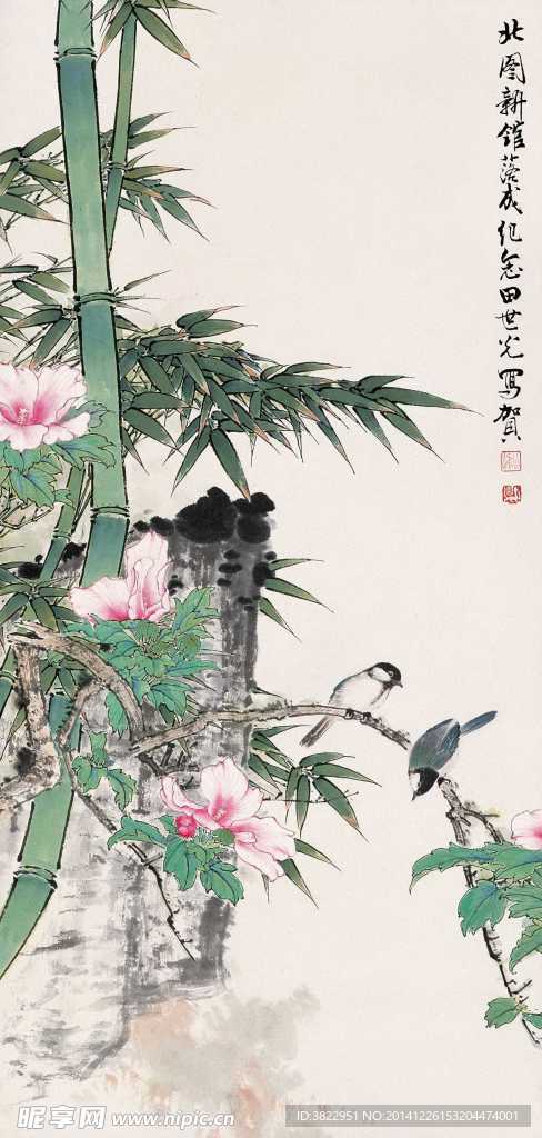花鸟工笔画