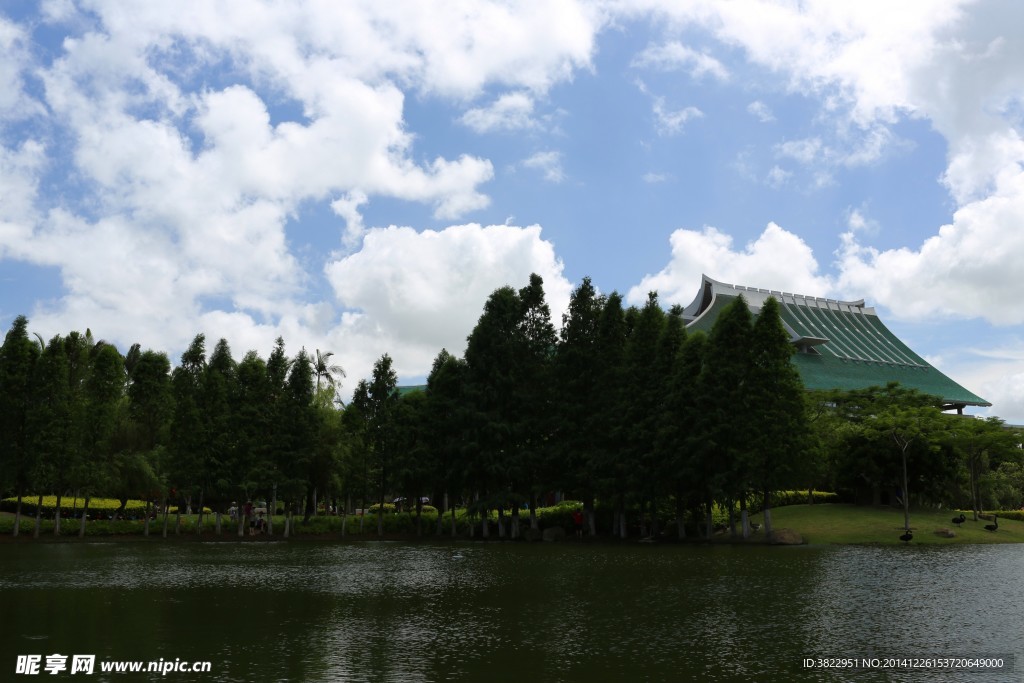 芙蓉湖风景