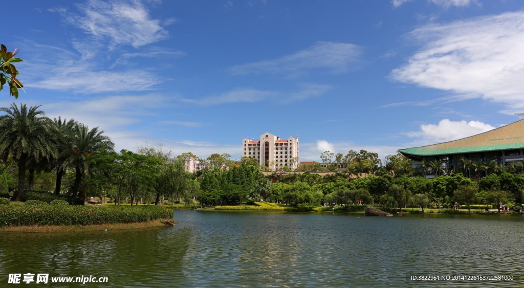 芙蓉湖风景