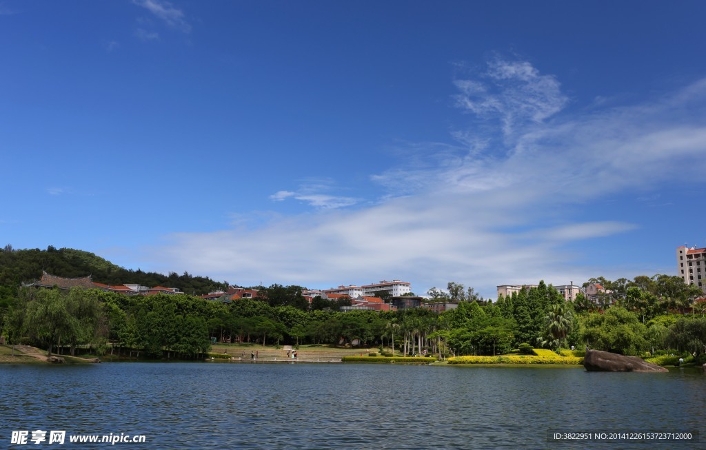芙蓉湖风景