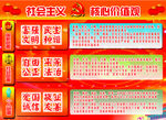 核心价值观展板