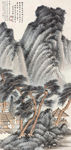仿王蒙山水