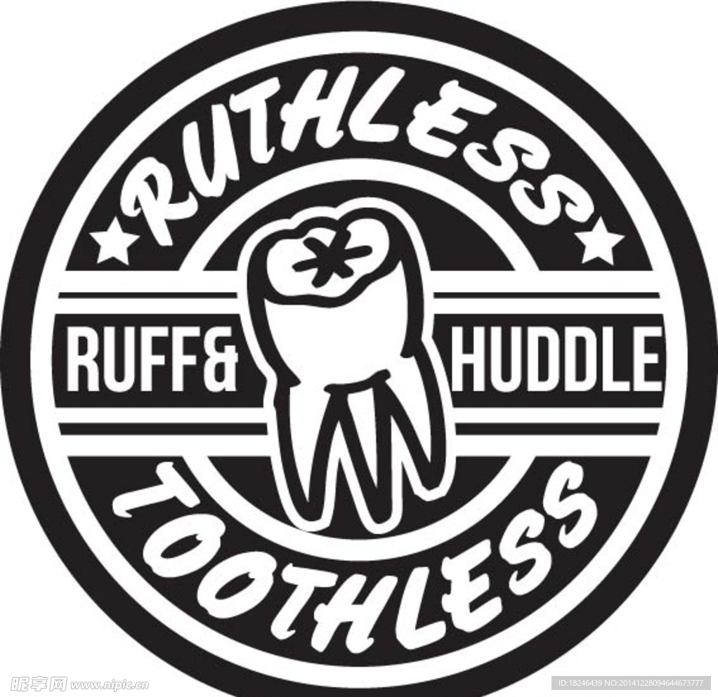 TOOTHLESS标志
