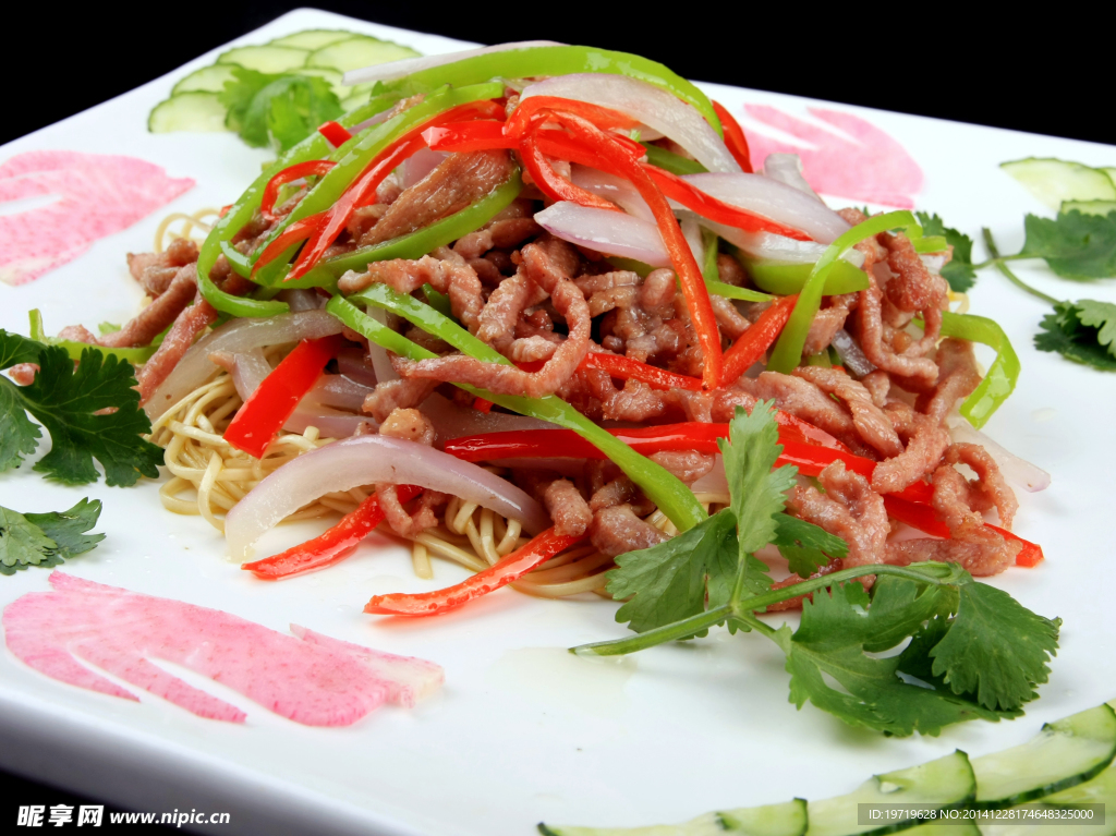 牛肉丝面