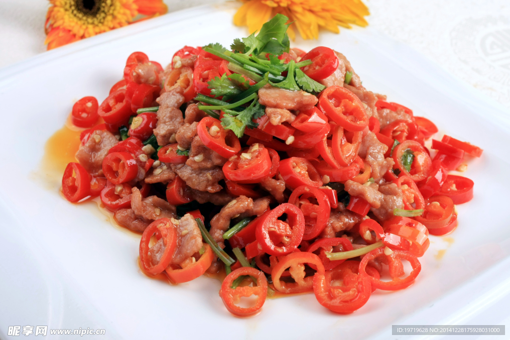 小炒黄牛肉