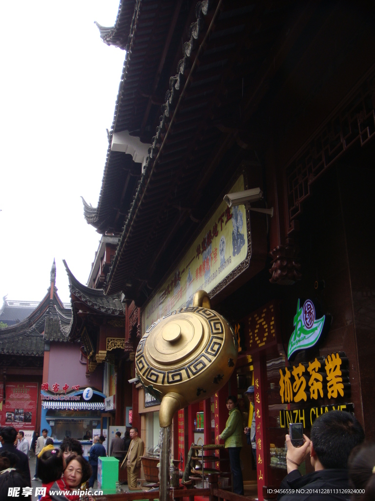 上海城隍庙铜壶