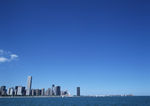 城市大海风光图片