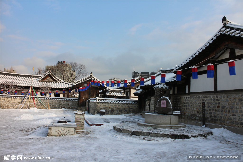 奥林匹克公园雪景