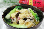 山菌鱼面筋