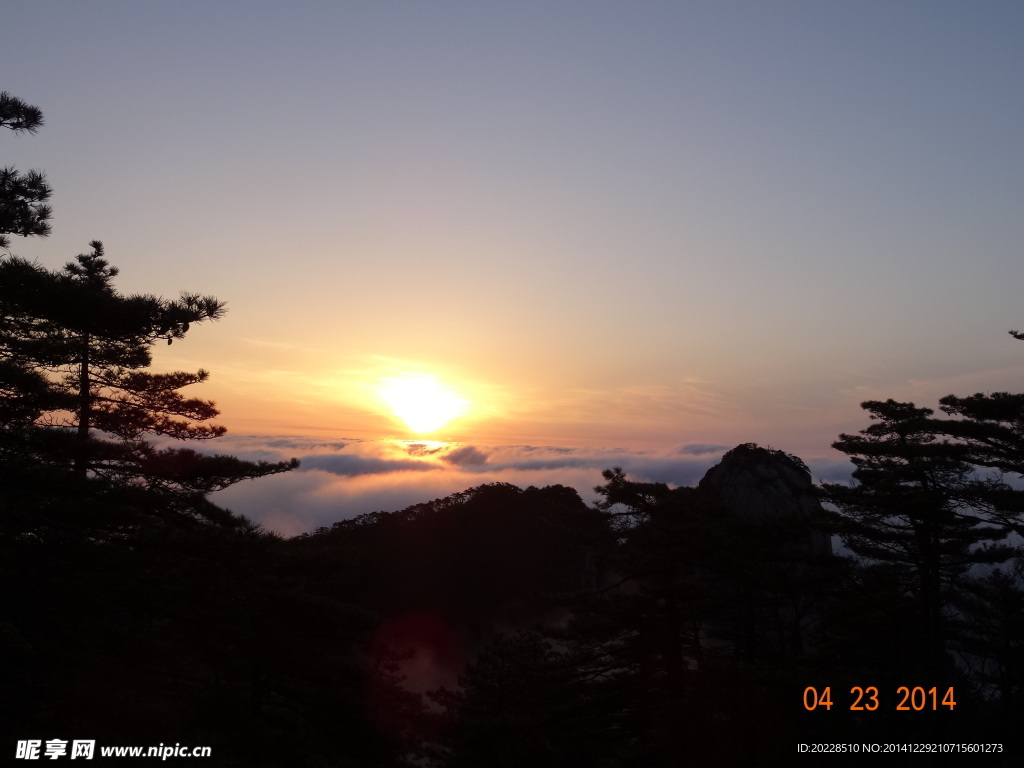 黄山晨光
