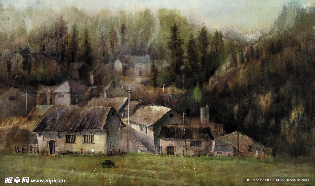 山村风貌
