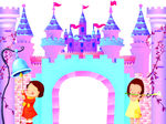 梦幻紫色城堡