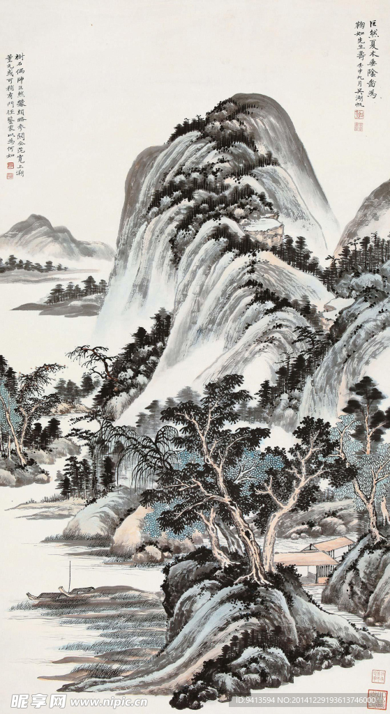 夏木垂荫图