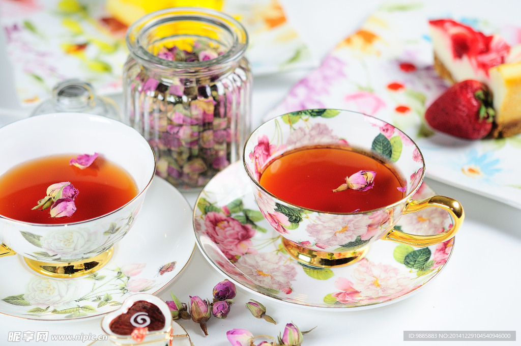 玫瑰花茶
