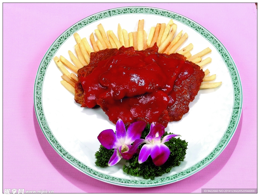 红酒煎牛扒