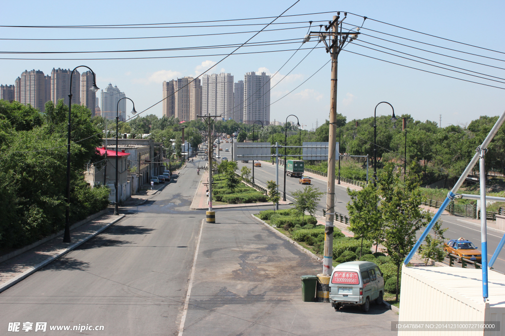 通往城郊的路