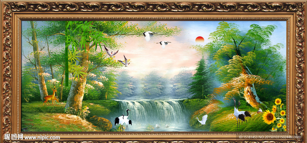 风景油画