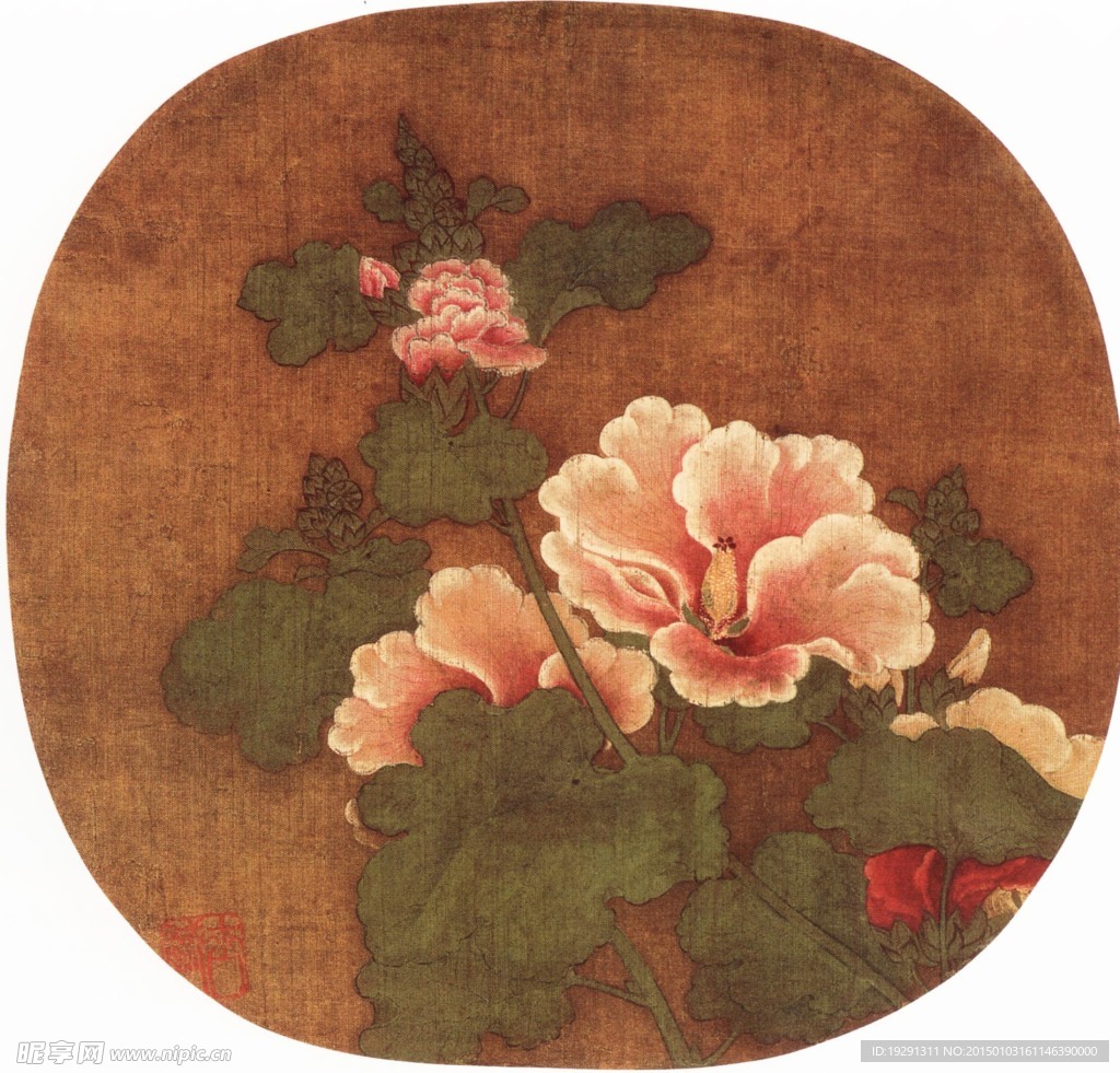 国画牡丹