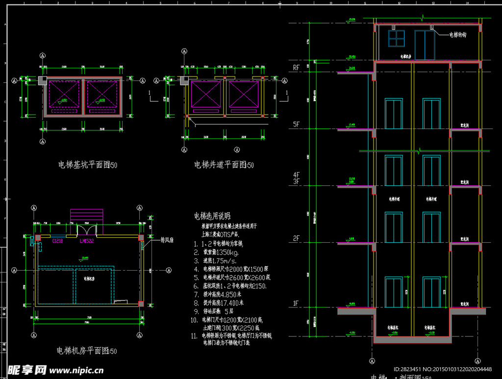 电梯详图