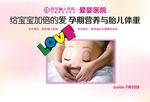 孕期营养与胎儿体重背景板