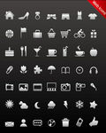 矢量icon 购物生活用品类