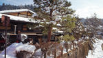日本高山市雪景
