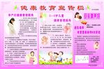 孕产妇知识宣传栏