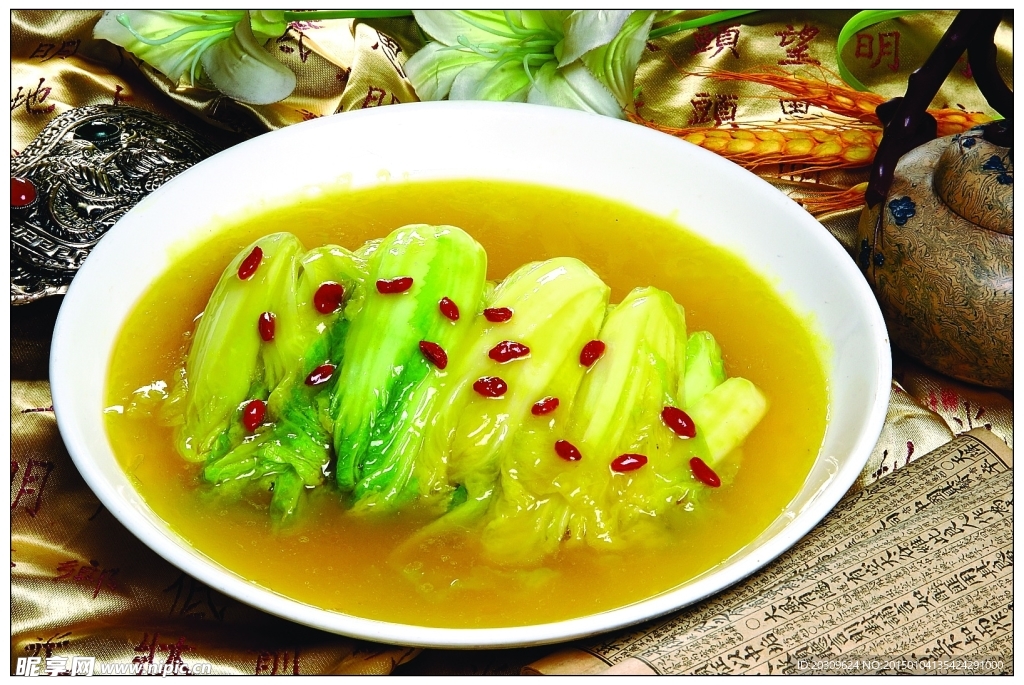 谭家鸡汁娃娃菜