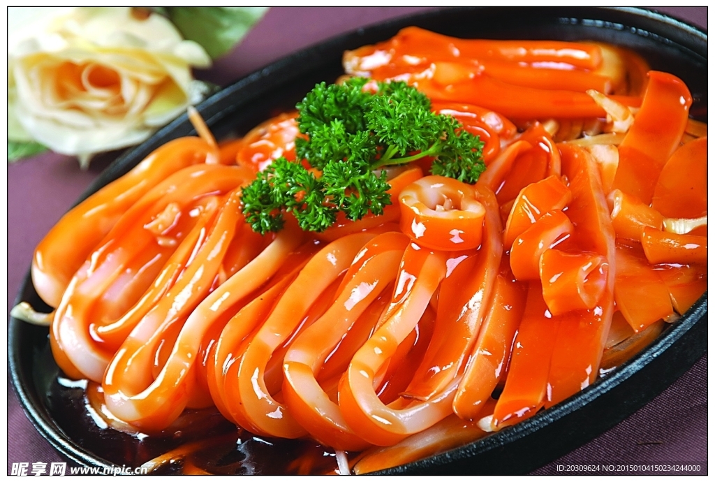 功夫铁板烧鱿鱼