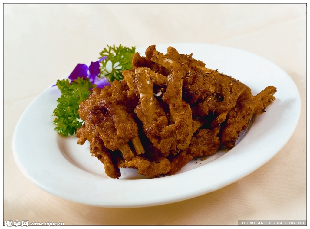 风味羊排元例