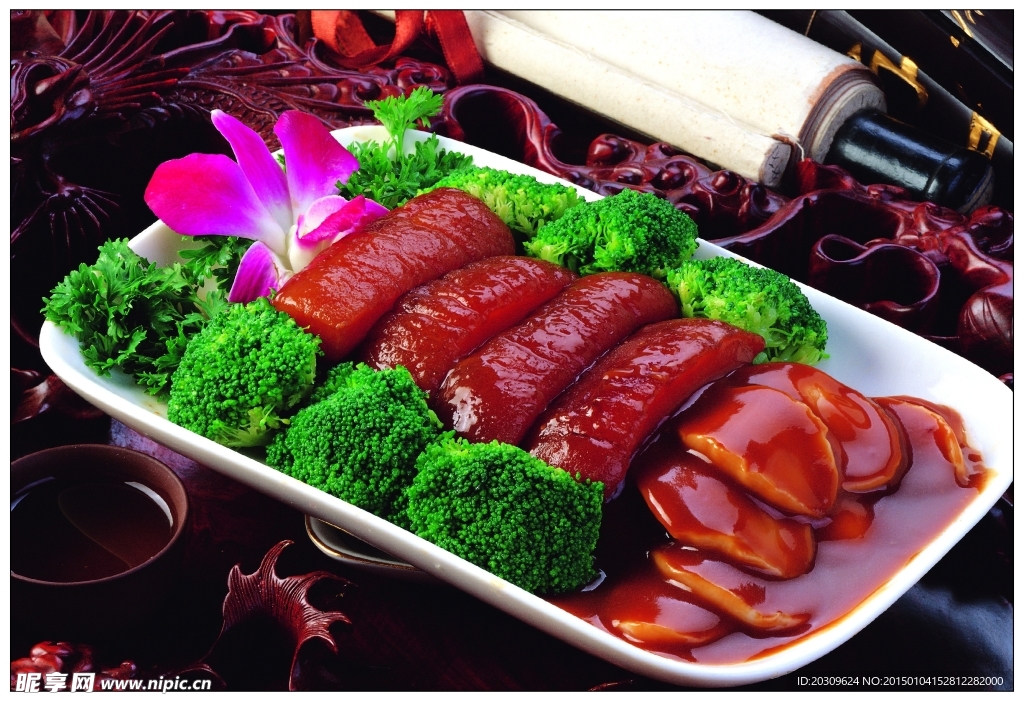 鲍鱼烧牛头