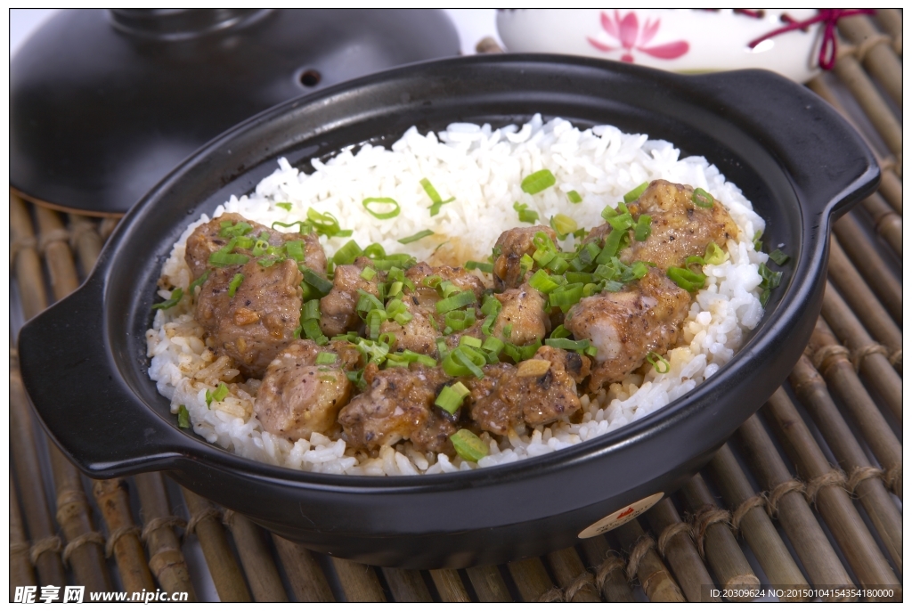 豉汁排骨蒸饭