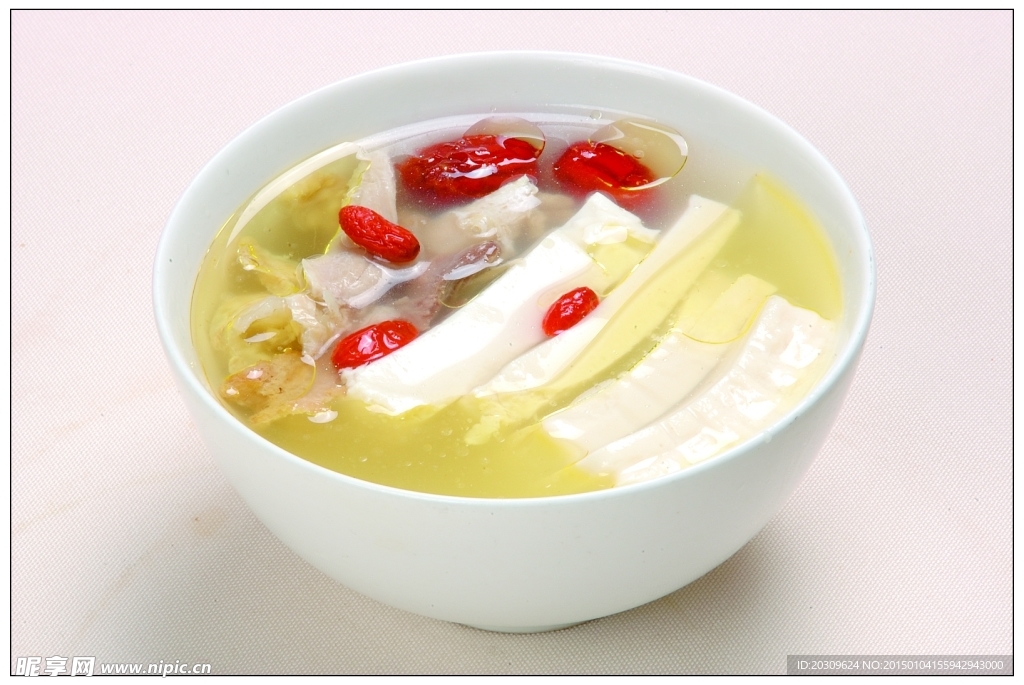 豆花炖鸡片