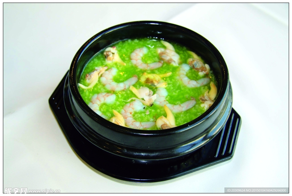 翡翠海鲜粥