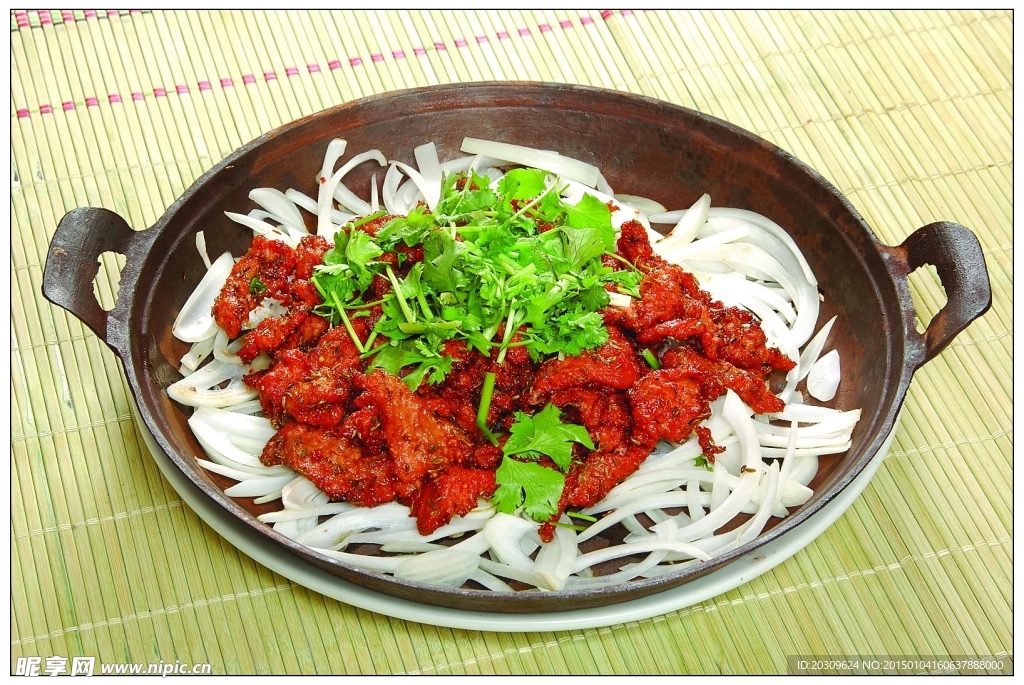 风味平锅牛肉