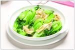 腐皮炒菜心