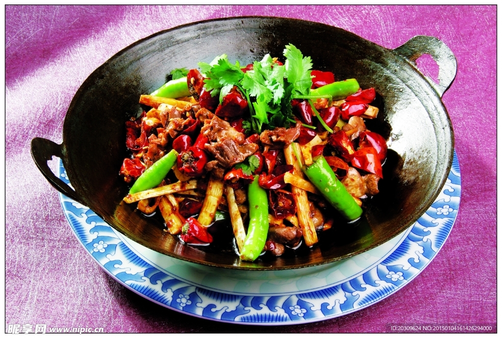 干锅鸡杂