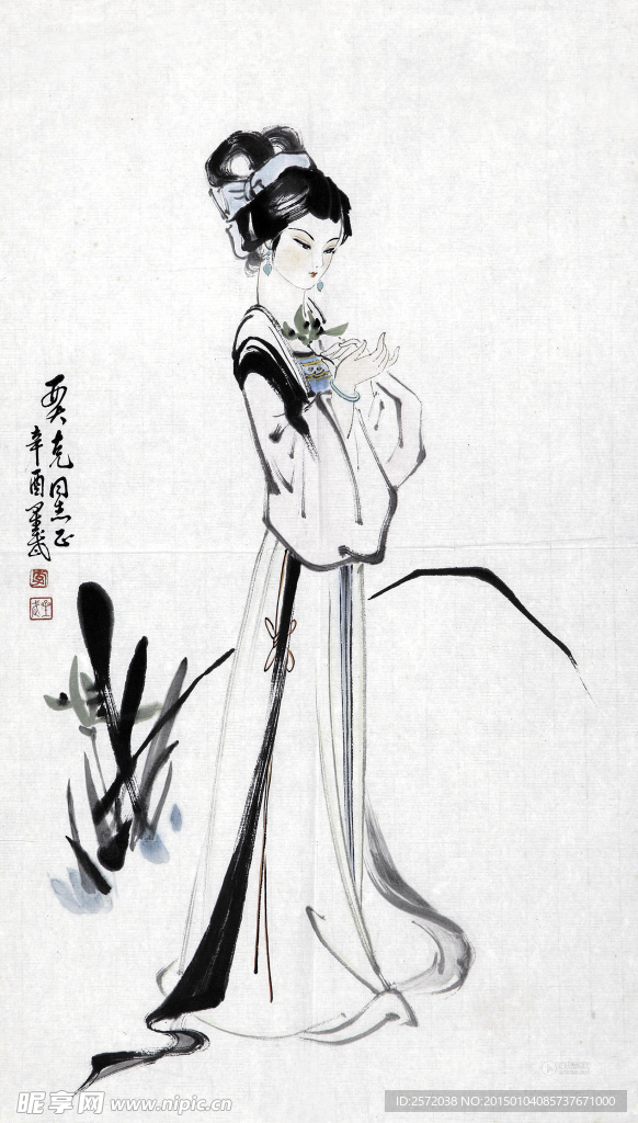 古代仕女图