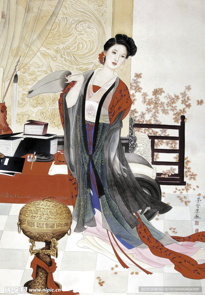 古代仕女图