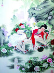 古代仕女图
