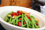 蒜子焗长豆角