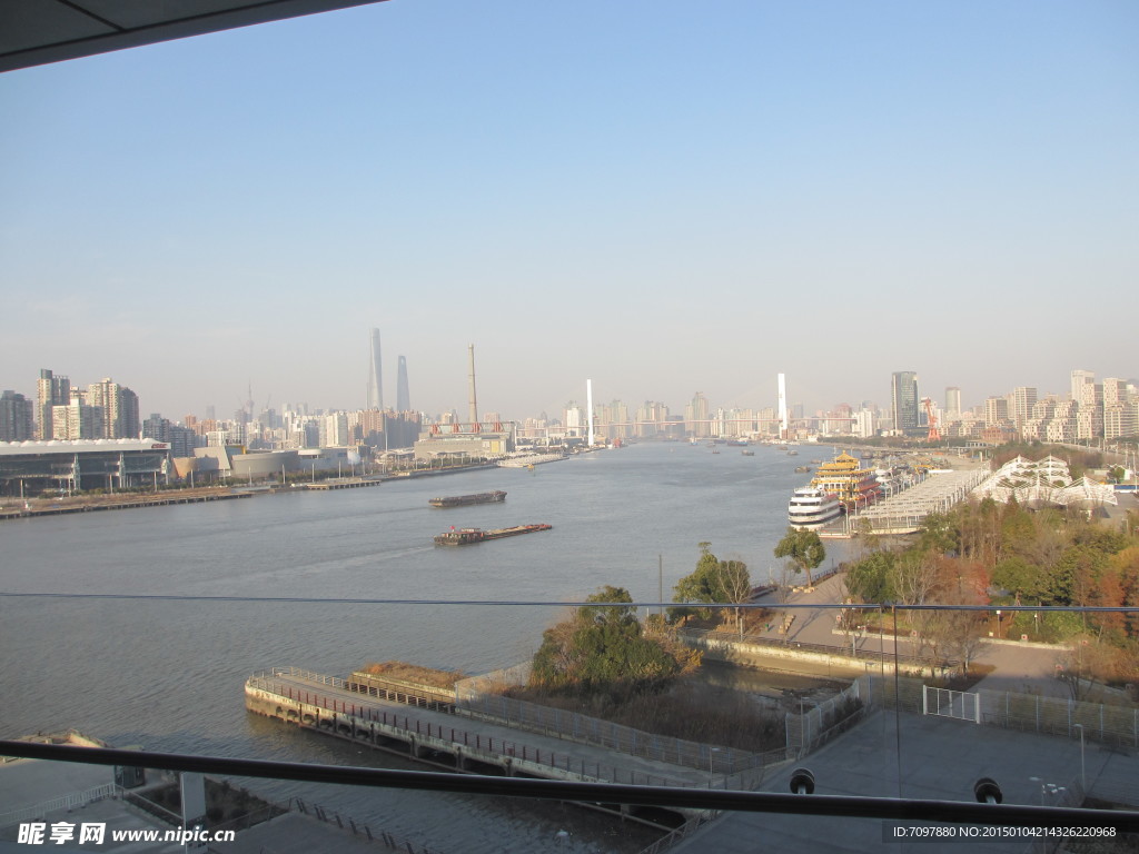 黄浦江风景  上海黄浦江