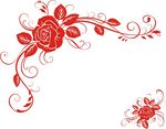 对角花
