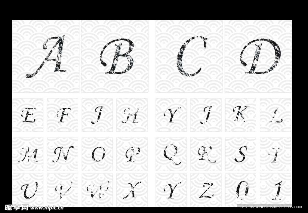 英文字体设计