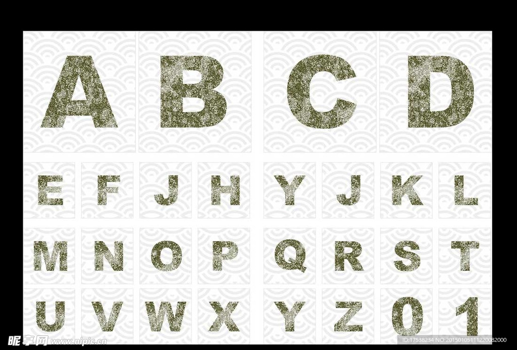 英文字体设计