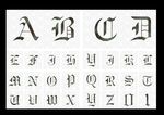 英文字体设计