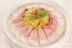 咸肉蒸百叶