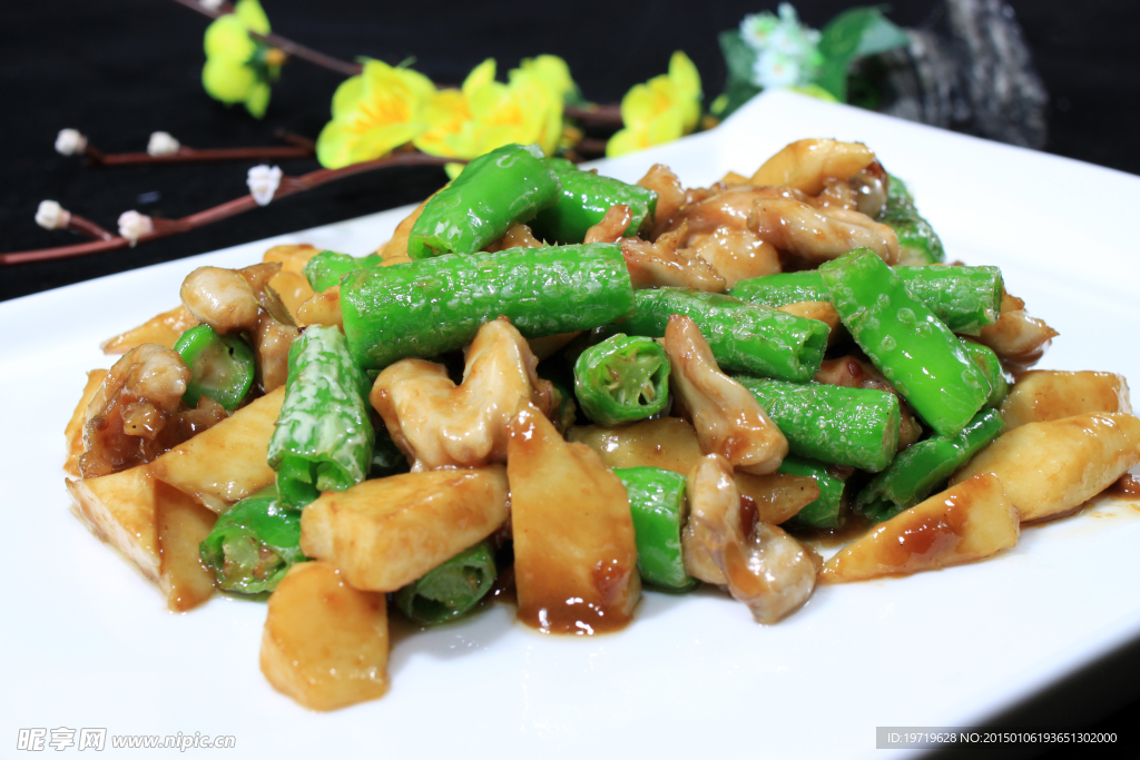 干炒鸵鸟舌