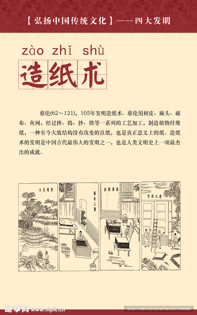 四大发明 造纸术