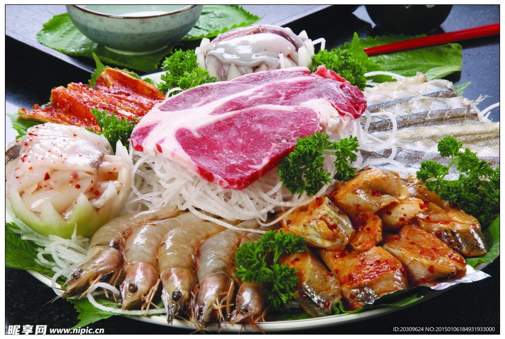 烤海鲜套餐